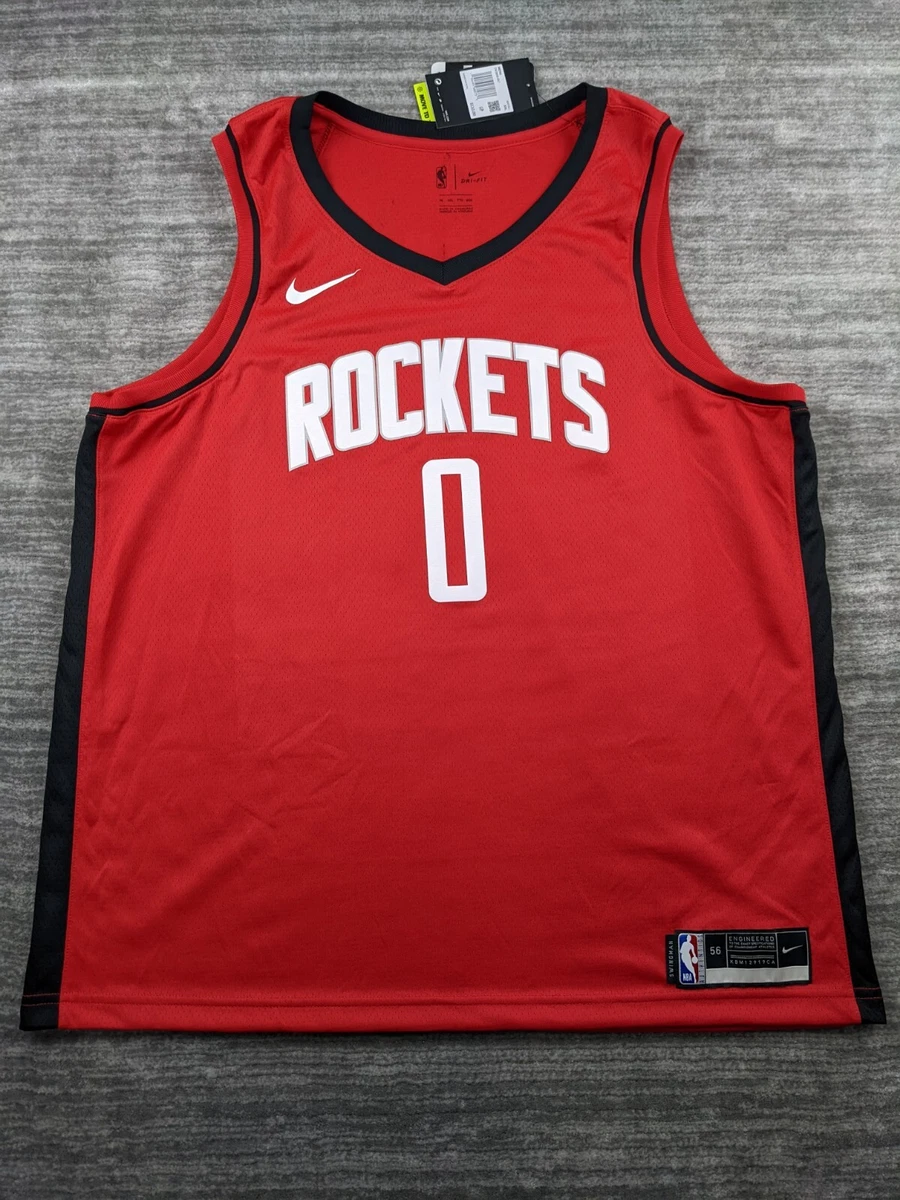 Nike, Shirts, Russell Westbrook Houston Rockets Throwback Jersey