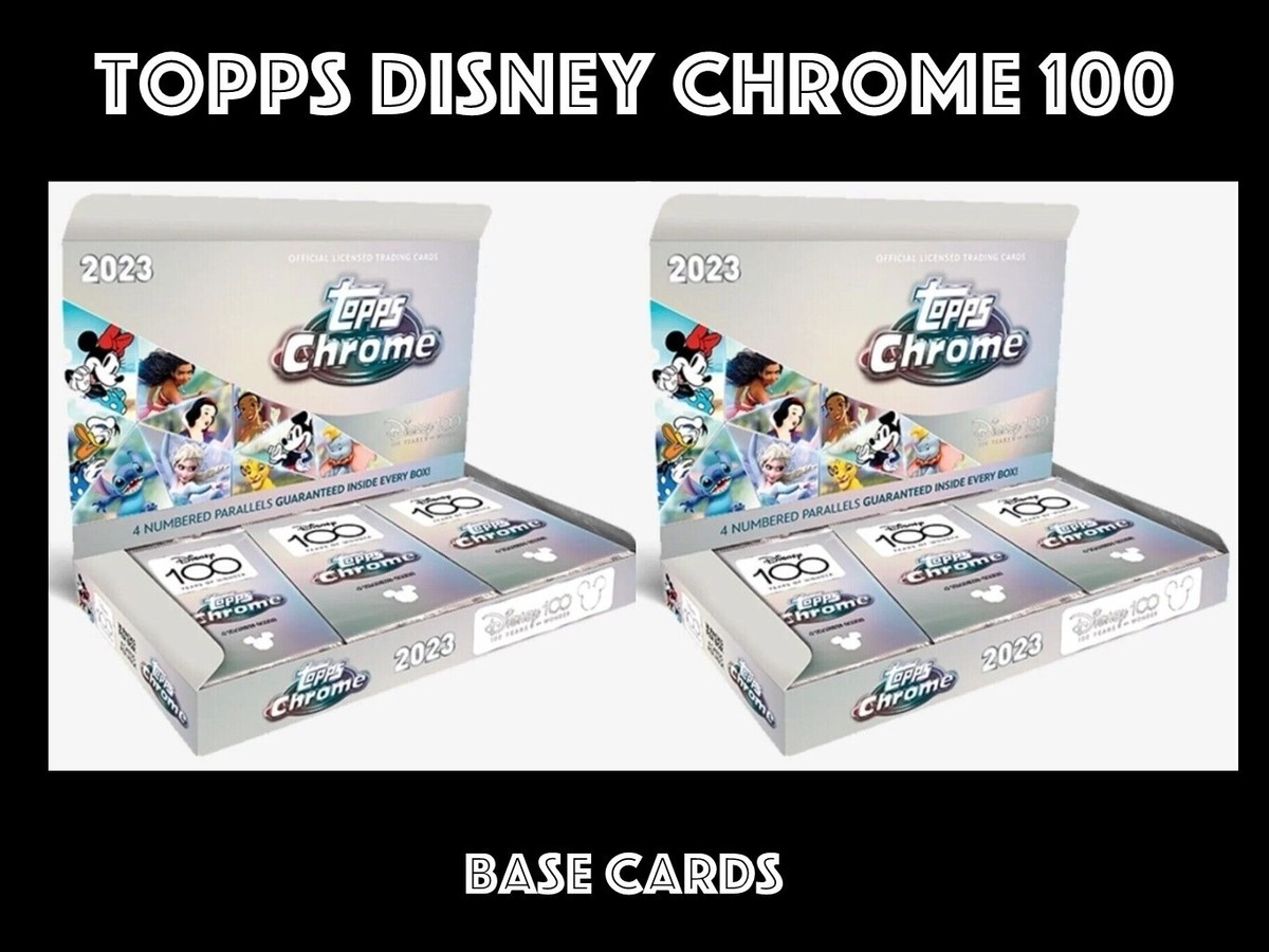 TOPPS DISNEY CHROME 100 BASE CARDS | eBay TOPPS DISNEY CHROME 100 BASE CARDS | eBay