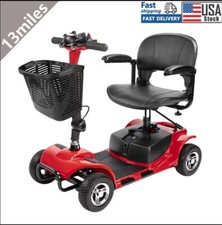 4 Wheels Mobility Scooter Power Electric Wheelchair Heavy Duty For Seniors