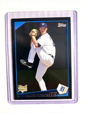 2009 Topps #658- RICK PORCELLO Rookie RC Wal-Mart Black SP