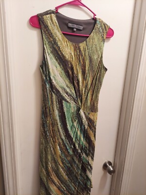 Anne Klein Olive Green Dress Size 6 | eBay