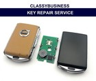 Repair service for VOLVO S90  XC40  XC60  XC90 4 Button Smart Key Fob Case Shell