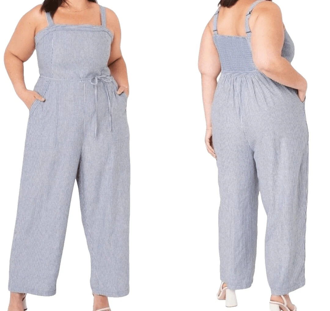 Old Navy Women's Striped Jumpsuits & Rompers