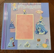 Cinderella-12 x 12 premade scrapbook page