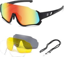 DUCO Polarized Kids Sun Glasses Sports Teens Cycling Shades Boys Girls