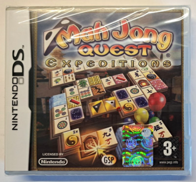  NINTENDO DS -  Mah Jong  Quest Expeditions - NEUWARE / OVP - ENG/ESP/ITA  