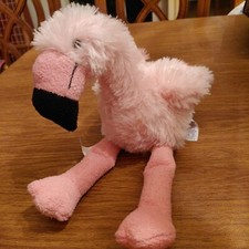 Melissa  Doug Scarlet Pink Flamingo Plush Soft Toy Stuffed Animal 12"