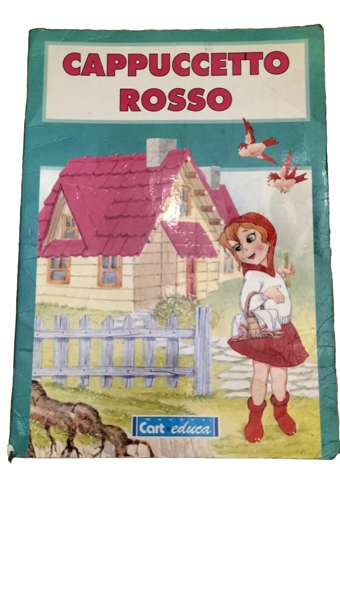 CAPPUCCETTO ROSSO PELUCHE REVERSIBILE - Luna e Stelle Giochi