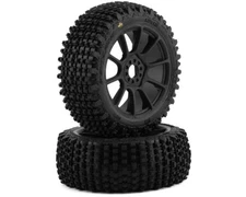 Pro-Line Gladiator Pre-Mounted 1/8 Buggy Tires (Black) (M2) w/Mach 10 Wheels