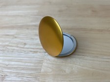 Compact Mirror for Purse, Double-Sided 1X/2X Pocket Makeup