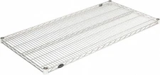 30" Wide x 1.19" High, Wire Shelf Zinc Finish, 18" Deep for NuLine Units