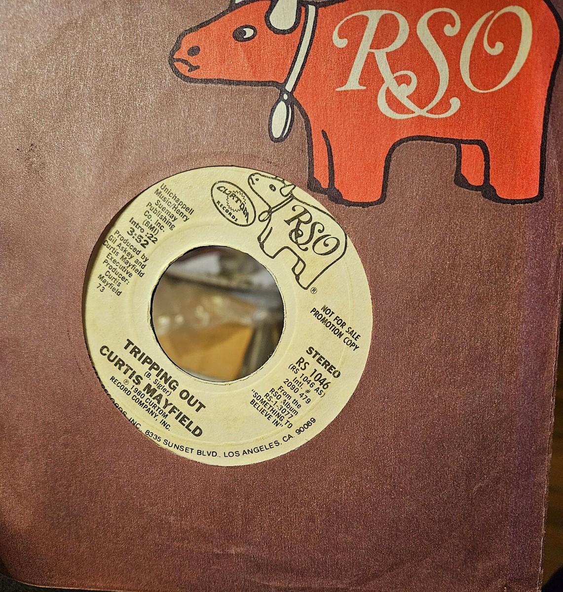 Tripping - Out Curtis Mayfield | ⁄ Edit) Lyrics Orginal 45rpm