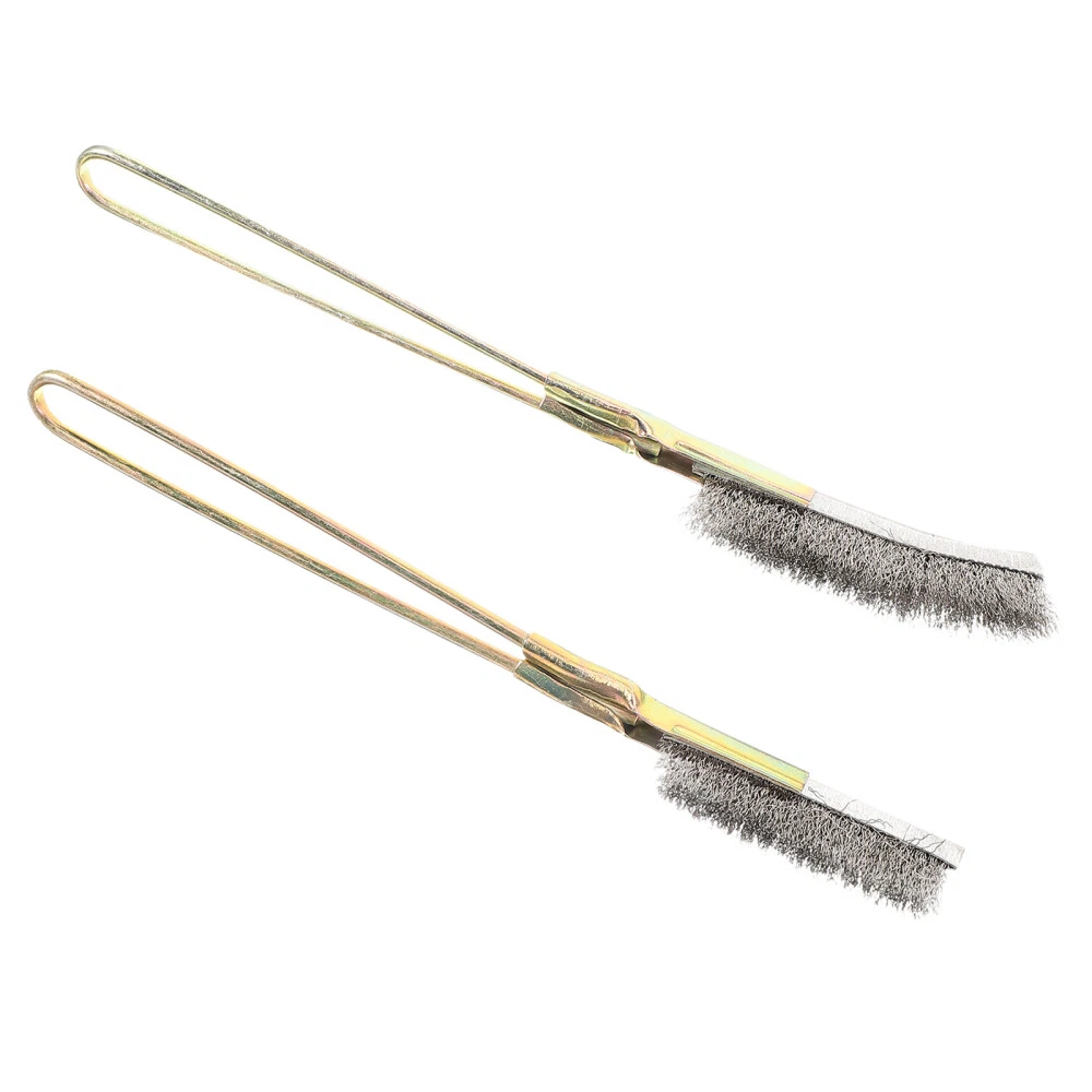 Bird cage cleaning brushes top