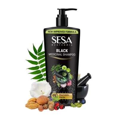 Sesa Ayurvedic Medicinal Shampoo for damage repair and hair fall control 500ml