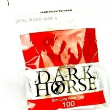 2000 Dark Horse Slim Long Filter Kartoniert - 6x22mm (8 Beutel &agrave; 250 St&uuml;ck)