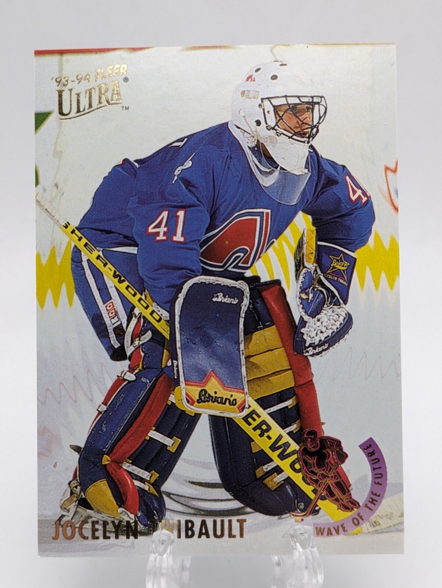 甲蟹屈原 子株 直子 青葉 陽炎 連刺 狂刺 ハイブリッド ⑪ 💥 1993-94 Ultra Wave of the Future Nordiques Hockey Card #18