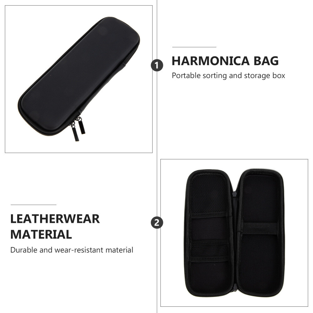 harmonica hard case harmonica case clarinet carrying bag Harmonica