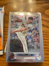 2022 TOPPS CHROME #70 KYLE MULLER RC ROOKIE ATLANTA BRAVES BASEBALL