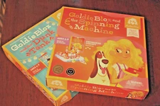 Goldie Blox The Spinning Machine and The Dunk Tank read and build games