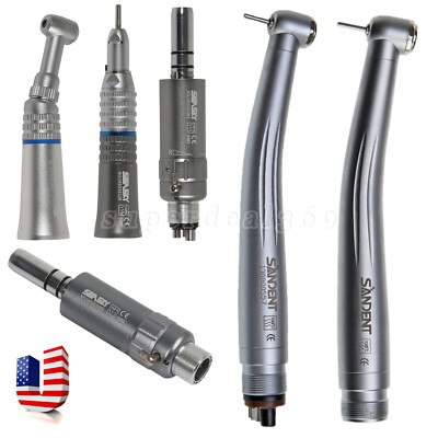 NSK Style Dental High Fast/Slow Low Speed Turbine Handpiece Push 2/4Hole SA