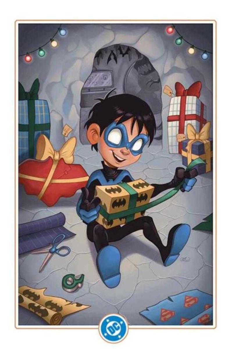 Nightwing #121 Cover D Chrissie Zullo DC Winter Wonderland Card