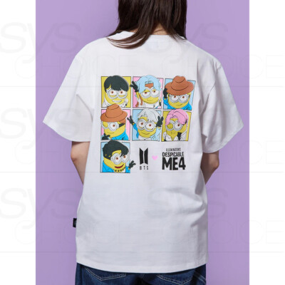 BTSXDM4 ミニオンコラボ　Ꭲシャツ 【RM】 Size:XL新品/未開封 先払いのみ）韓国スターグッズ [BTS x Despicable Me 4 (怪盗グルーの