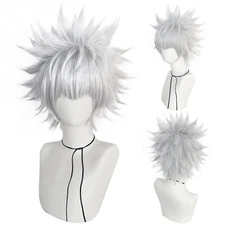 HUNTER×HUNTER Killua Zoldyck Cosplay Wig Short party hair Synthetic Costume Wigs
