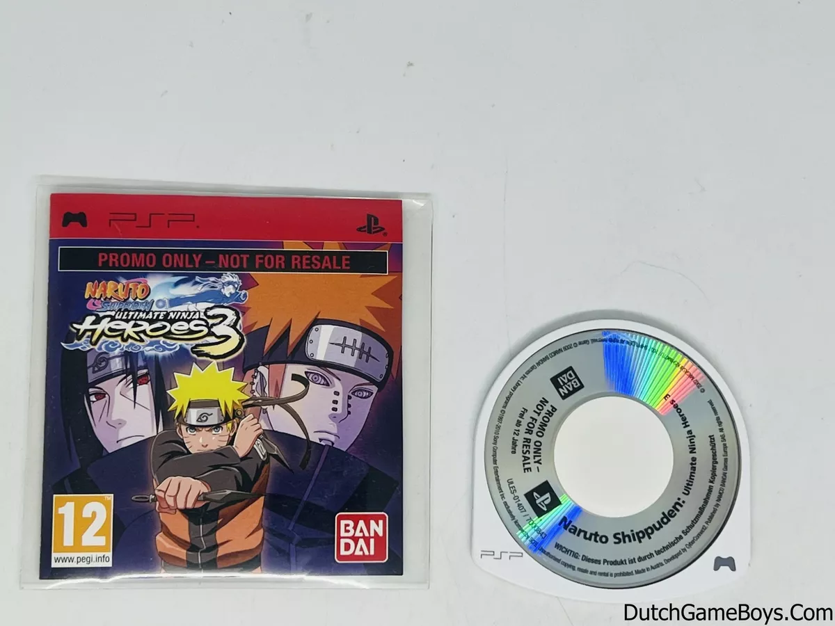 Naruto Shippuden Ultimate Ninja Heroes 3 PSP - for sale online