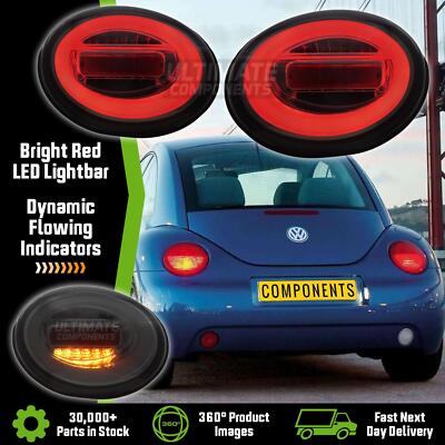 VW Beetle Hatchback 1999-2006 Sequential Dynamic LED Rear Back