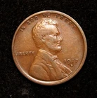 1917-D Lincoln Wheat Cent  XF+