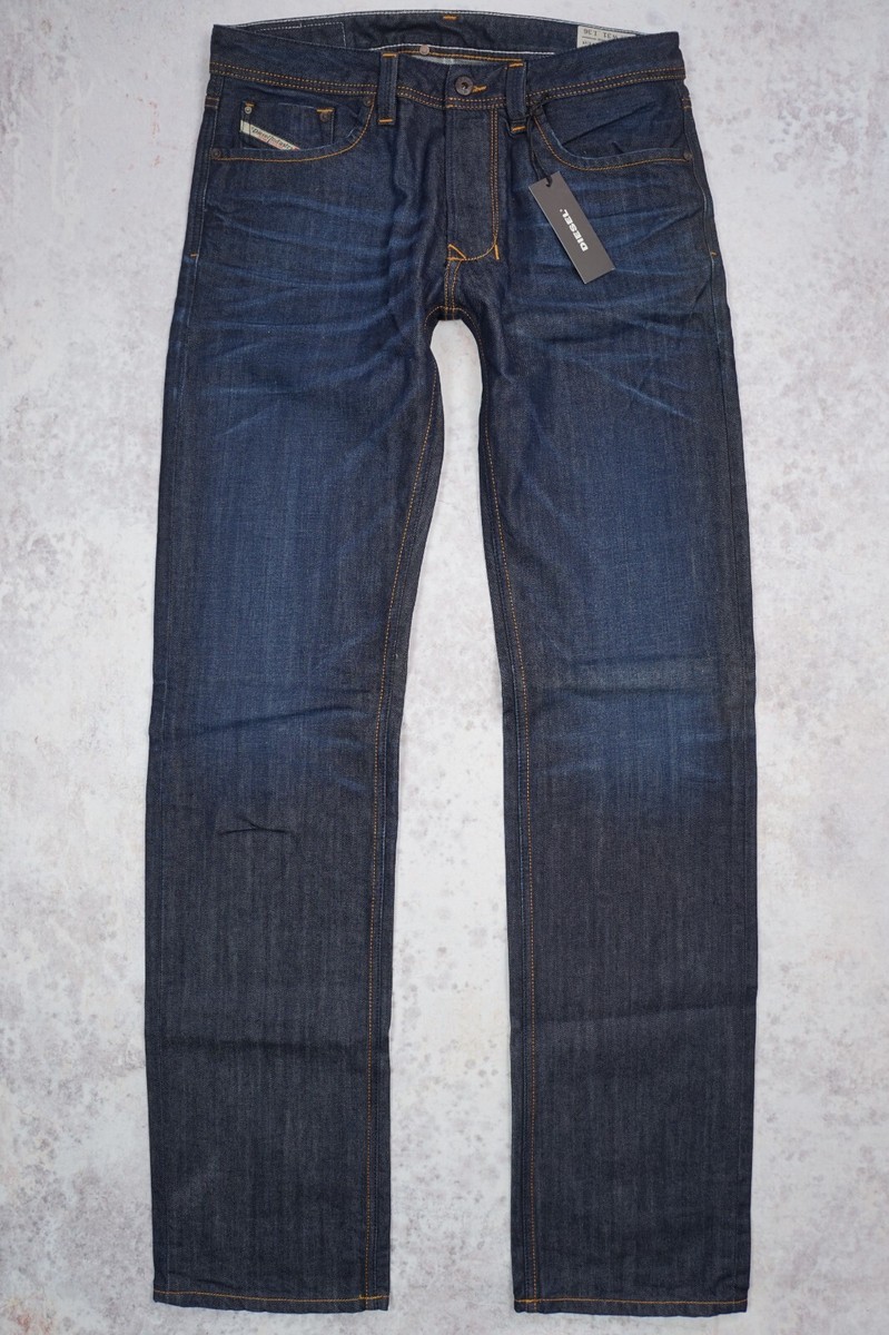 BNWT NEW DIESEL LARKEE 0806W 806W REGULAR STRAIGHT JEANS MEN 31x36