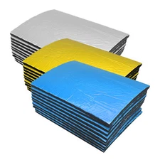 10pcs Sound Deadener Car Insulation Automotive Reduce Heat Shield Adhesive Mat