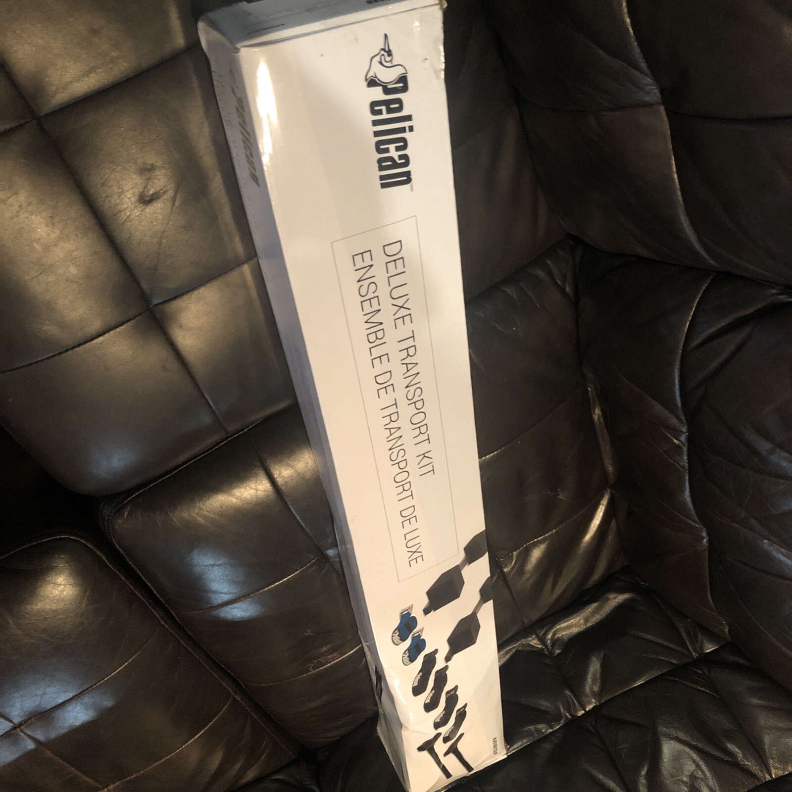 Pelican Ajustable Deluxe Bloque de Espuma Transporte Techo Kayak Portador Kit