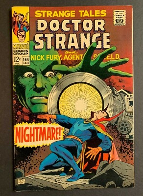 STRANGE TALES #164, Marvel Comics, our grade 8.5, Doctor
