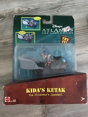 Disney ATLANTIS The Lost Empire KIDA'S KETAK Princess Speeder NEW SEALED milo