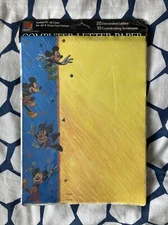 Sealed Set of Disney Computer Letter Paper - Stationary - Mickey Mouse