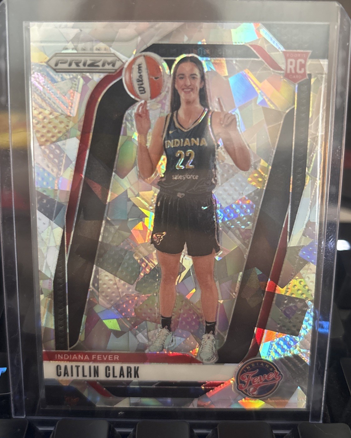 2024 Panini Prizm WNBA - Caitlin Clark #145 Ice Prizm (RC)