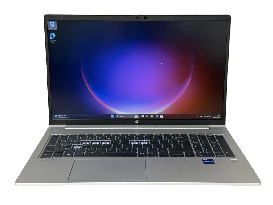 HP Probook 450 G8 15.6" Quad i7-1165G7 16GB 512GB NVMe Windows 11 Laptop HB5 - Image 2 of 4