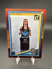 2025 DONRUSS WNBA BASKETBALL  Ajsa Sivka RC #93   RED  #89/299  CHICAGO