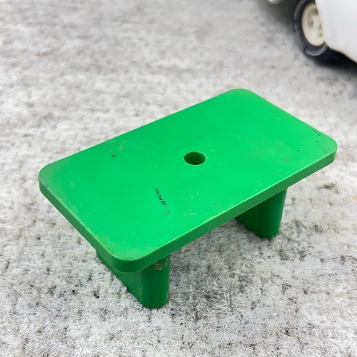 Vintage 1976-1977 Mini Super Thrust Tonka Toys Gas Turbine Green Camper W/ Table - Picture 13 of 18