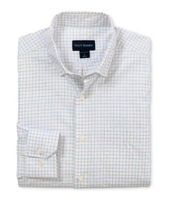 Scott Barber Jacquard Windowpane Shirt