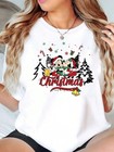 Disney Mickey And Minnie Christmas  T-Shirt Unisex 