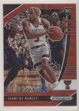 2020-21 Panini Prizm Draft Picks Ruby Wave Prizm Jahmi'us Ramsey #65 07sj