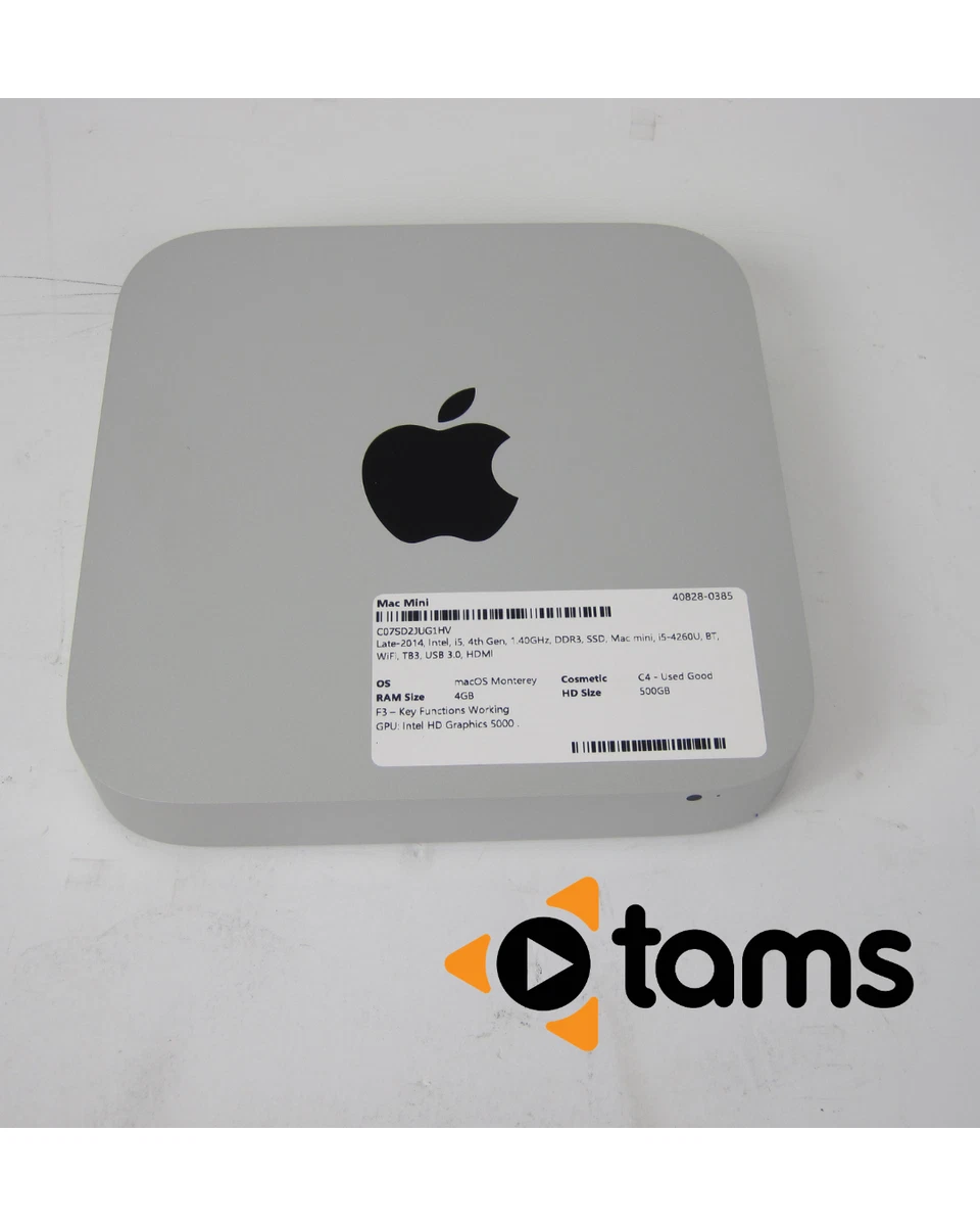 Macデスクトップ Apple MacMini(Late2014)CPU:I5-1.4Ghz-8GB Amazon.com: Apple Mac Mini MGEM2LL/A 1.4 Ghz Intel Core i5, 4GB