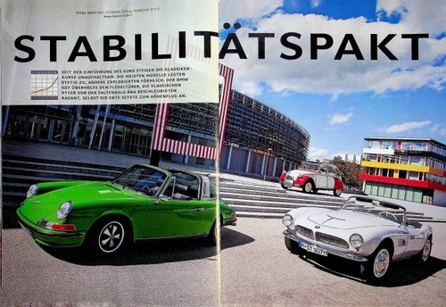 Motor Klassik 11/2011 BMW 507 mit 150PS besser als...?