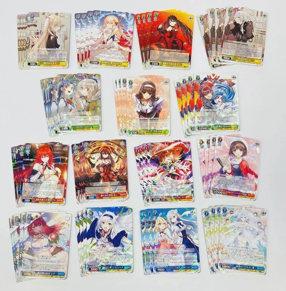 Playset Weiss Schwarz Fujimi Fantasia Bunko Vol 2 4 of Each RR/R/CR/U/C Play Set - Image 3 of 4