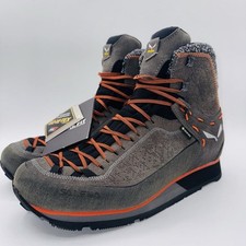 Salewa MTN Trainer 2 GTX Boots Men s Size 9.5 Gray Fluo Orange Goretex