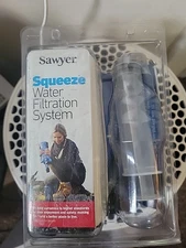 Sawyer Squeeze Water Filtration System Filter Kit SP129 Include (2) 32oz Pouches