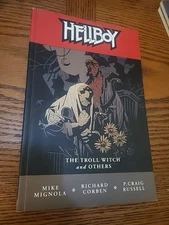 Dark Horse Books Comic Hellboy Troll Witch and Others Graphic Novel Softcover
