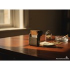 Vintage Skin and faux Leather Short Cigarette Stash card Case 3.5